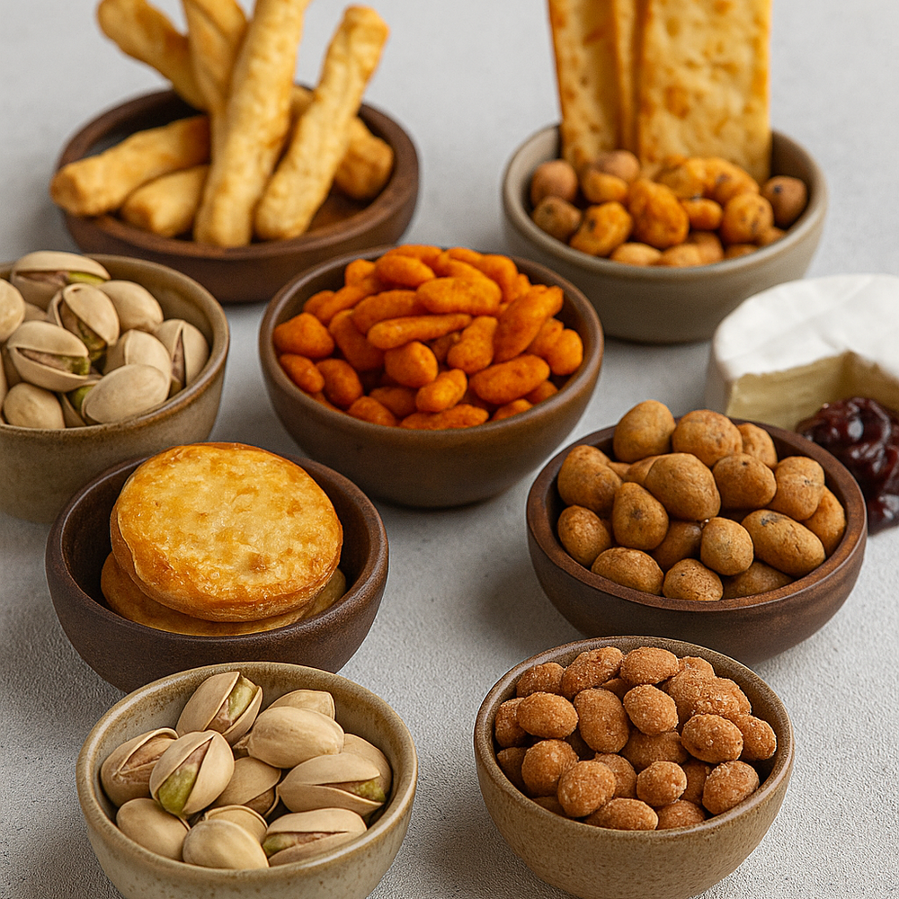 Borrelnootjes en snacks